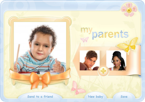 приложение в котором можно узнать как будут выглядеть дети по фото родителей